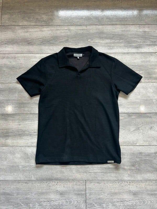 Mauvais Black Polo T-Shirt