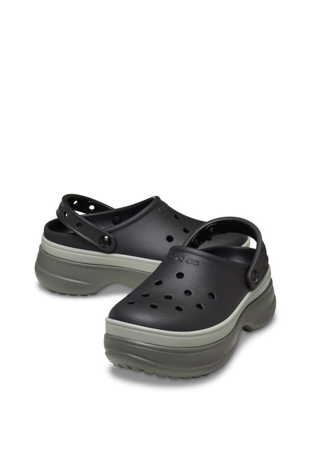 Crocs Crocs Women's Classic Stacked Clog in Black - 3