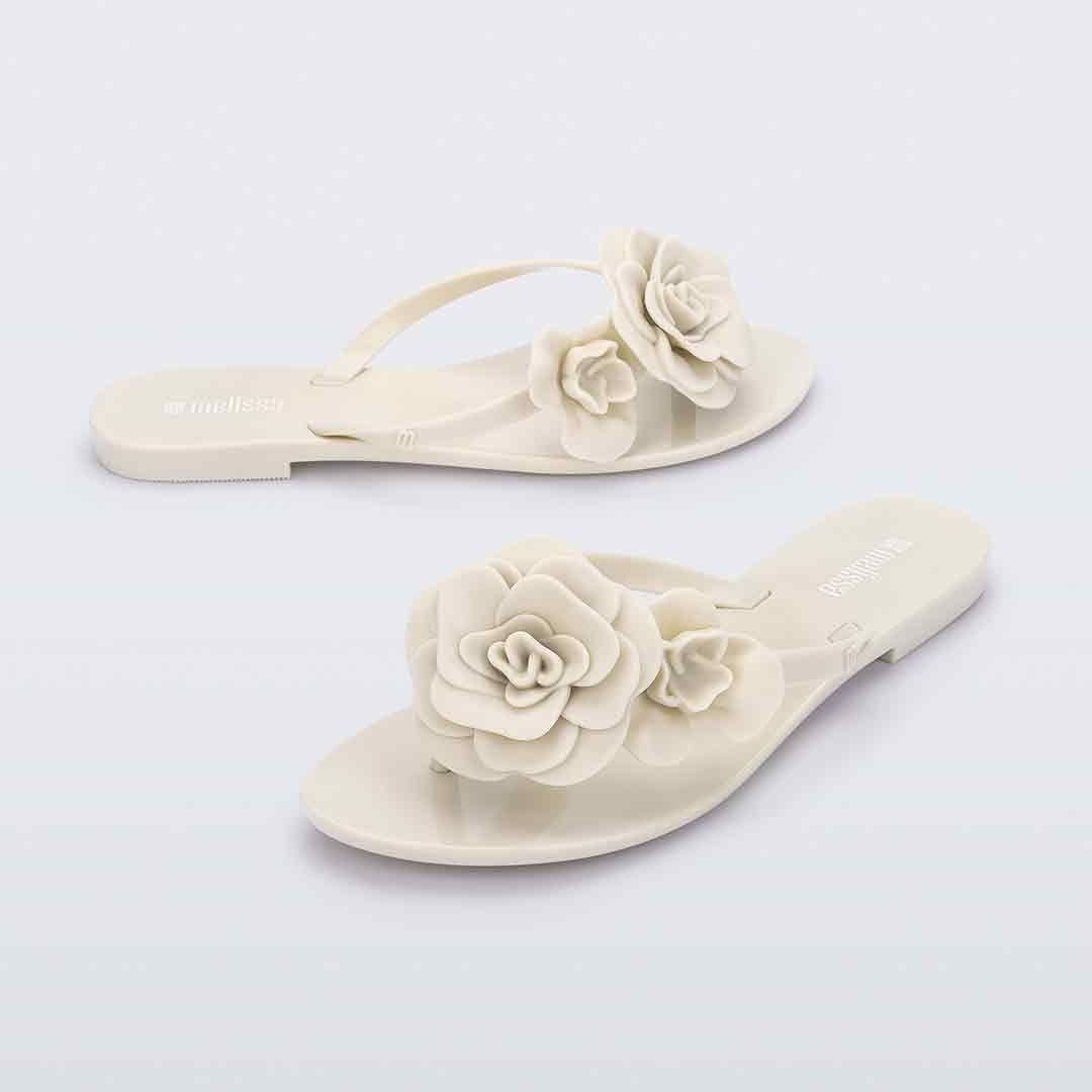 Melissa Shoes Melissa Shoes Women's Harmonic Petals in Beige - 2