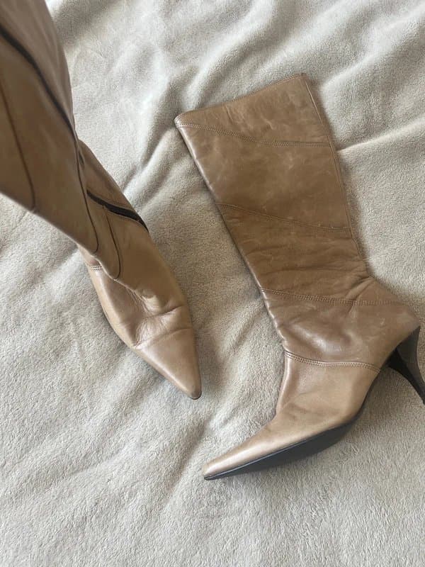 ASOS Leather boots size 6