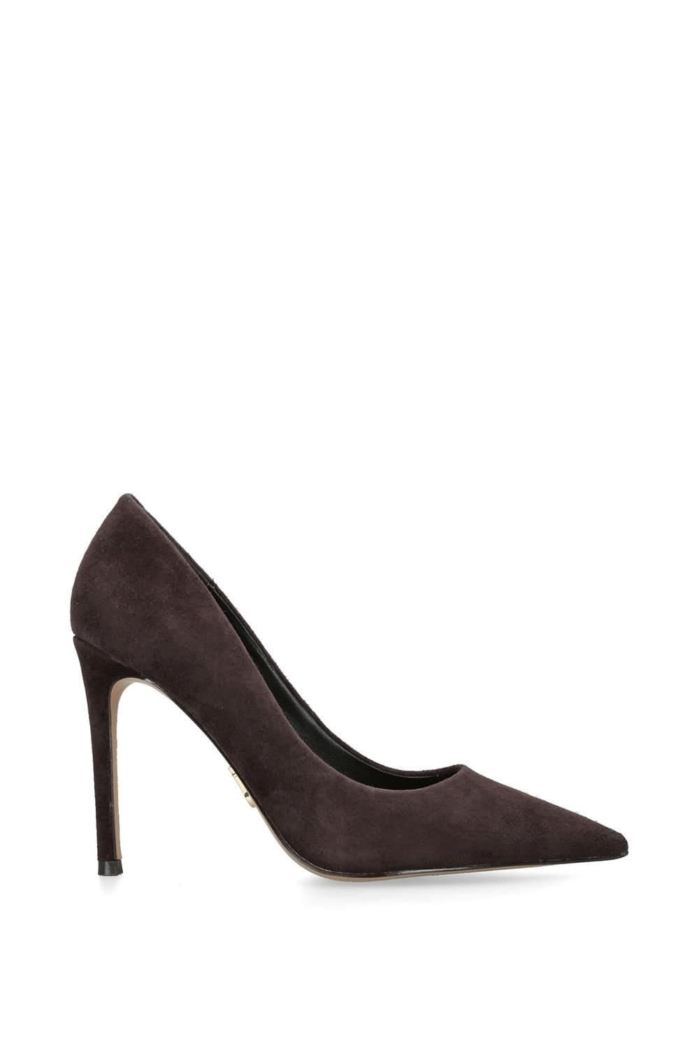 Steve Madden STEVE MADDEN Women's 'Thrive' Suede Heels in Dark Brown