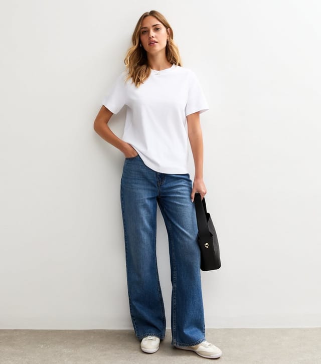 New Look Women's Premium White Heavyweight Cotton T-Shirt New Look - 3