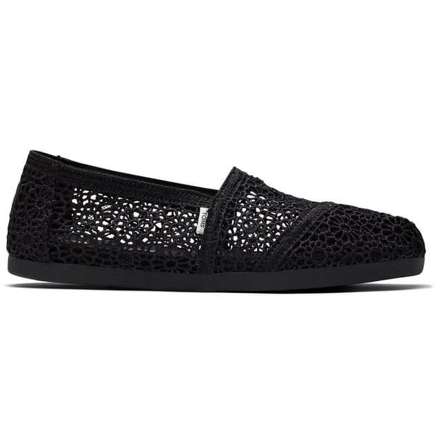 TOMS TOMS Women's Alpargata' Slip On Shoes in Black - 2
