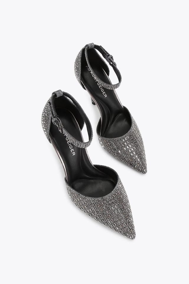 KG Kurt Geiger KG Kurt Geiger Women's 'Fleur Court' Heels in Silver - 2