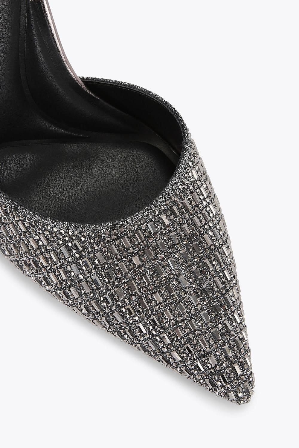 KG Kurt Geiger KG Kurt Geiger Women's 'Fleur Court' Heels in Silver - 4