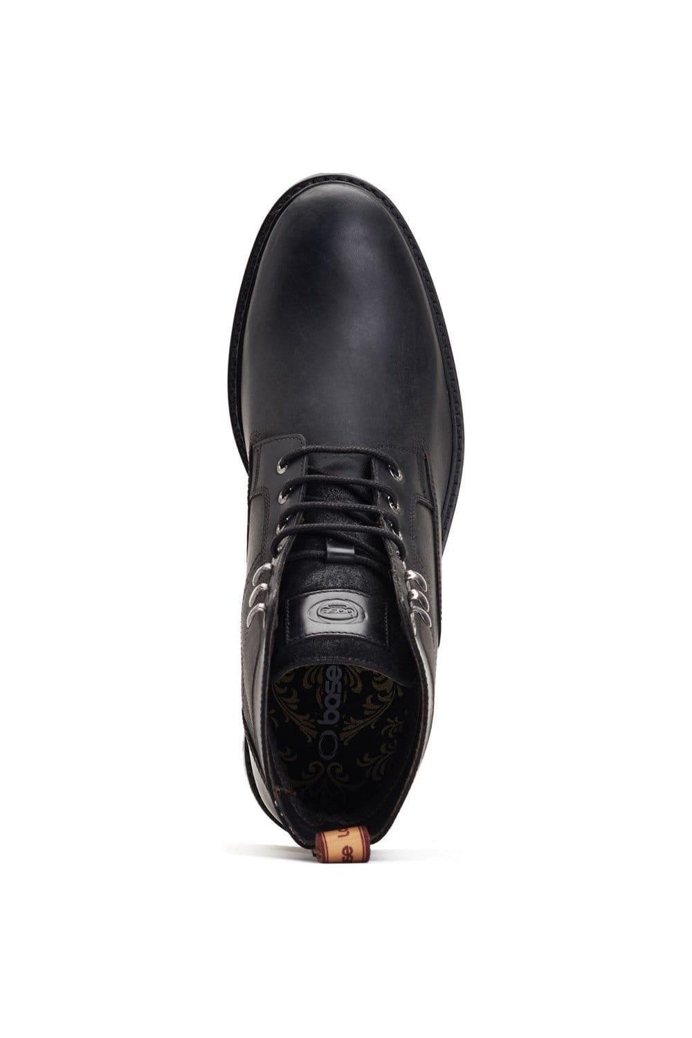 Base London Base London Men's Dickson Pull Up Boots in Black - 4