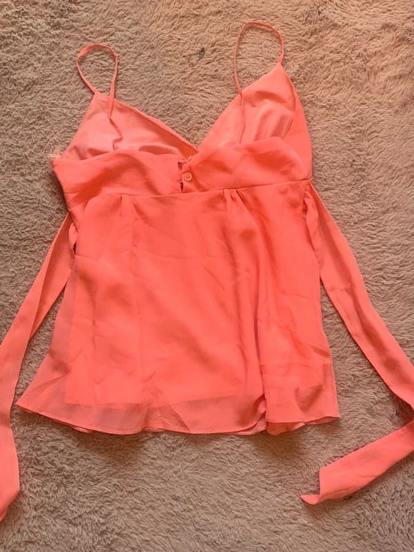 New Look Vintage pink top