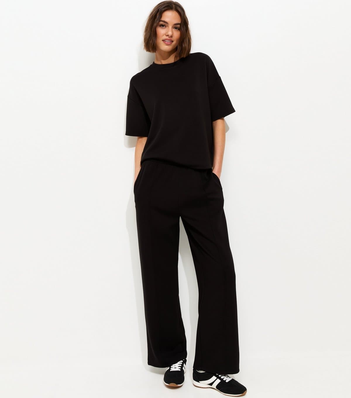 New Look Women's Premium Black Jersey Joggers New Look