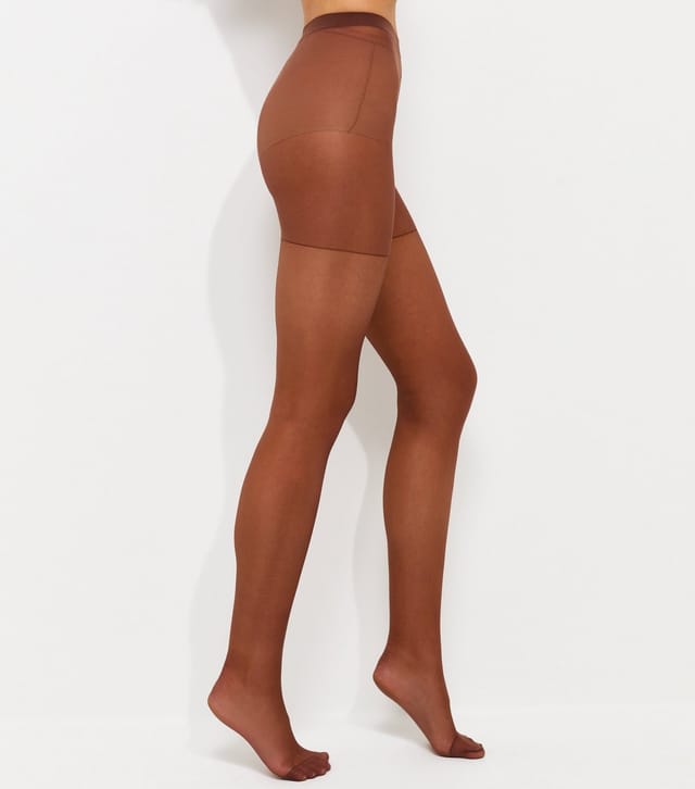 New Look Pack of 3 Mocha Brown Sheer Matt 15 Denier Tights New Look - 3