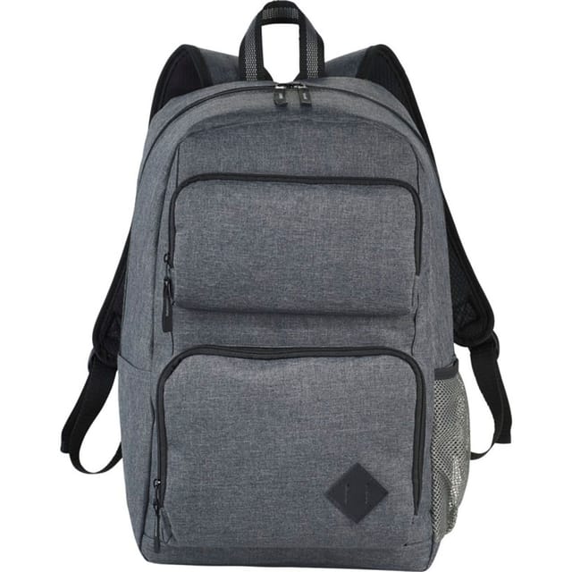 Avenue Avenue Men's Graphite Deluxe 15.6in Laptop Backpack in Grey - 2