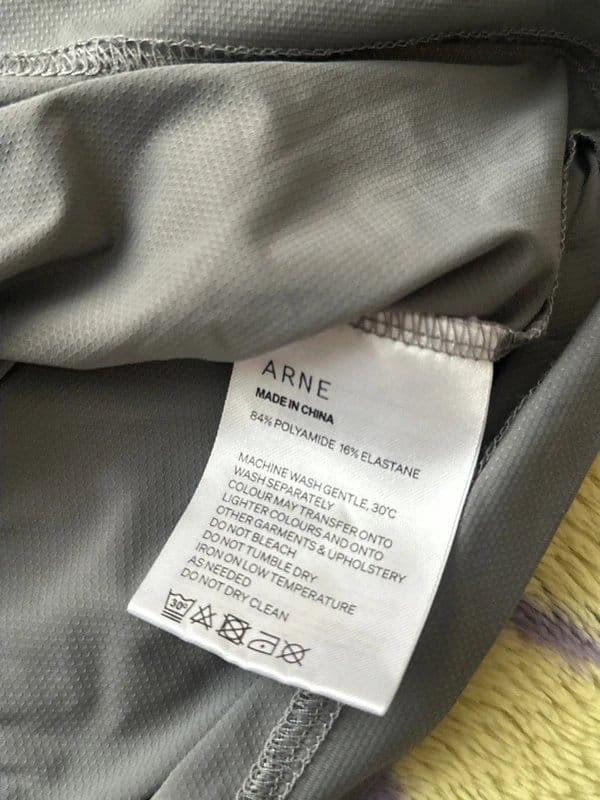 ARNE Grey Everyday Luxe Polo Shirt