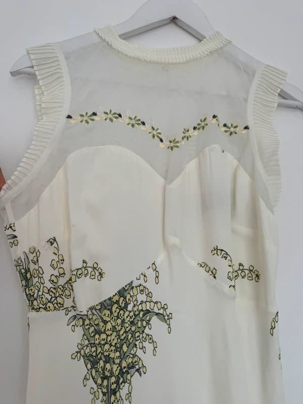 Mint Velvet NEW (no tags) Mint Velvet floral midi dress embroidered- RRP £199 - UK8