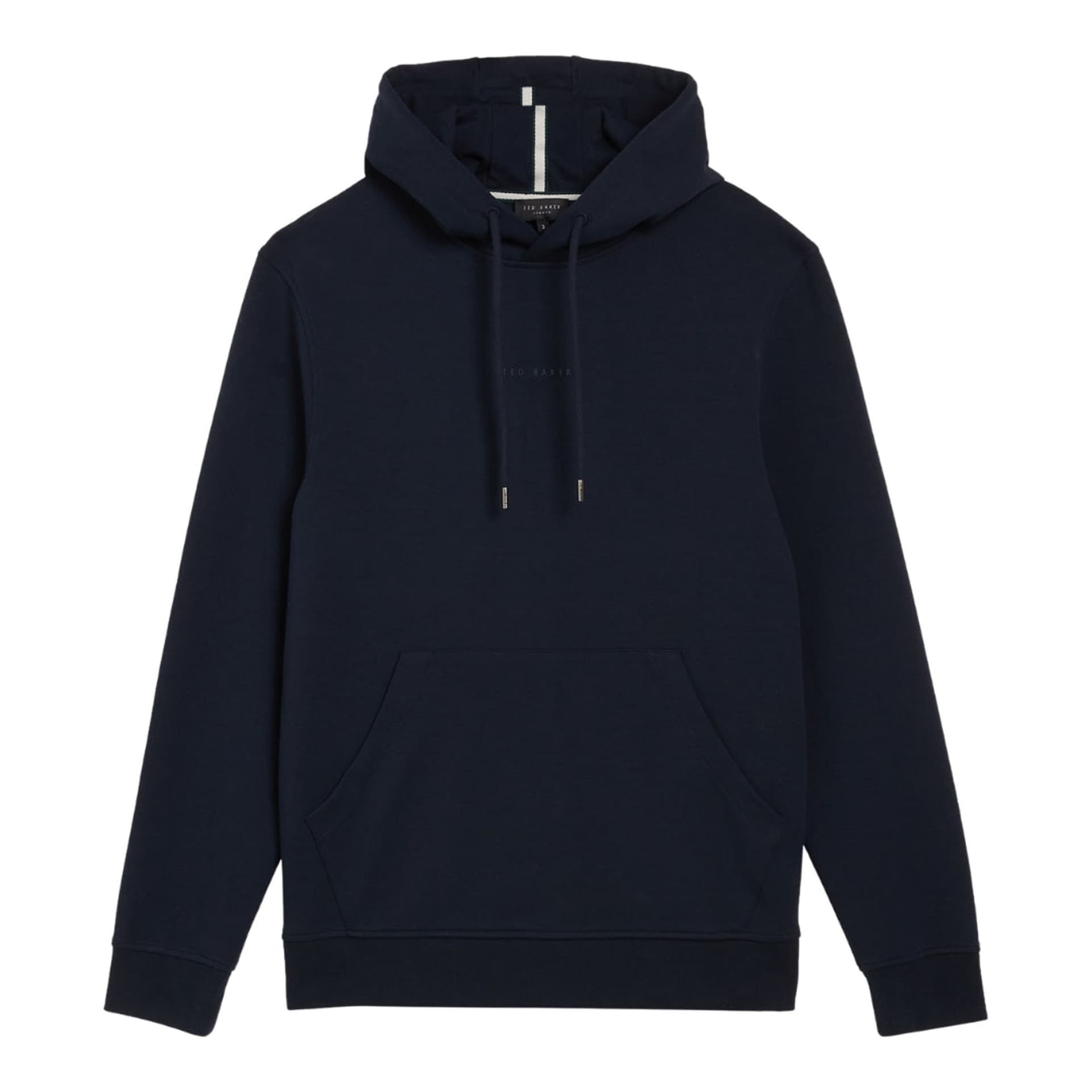 Ted Baker Ted Baker Men's Drotow Long Sleeve Hooded Regular Fit Hoodie in Navy