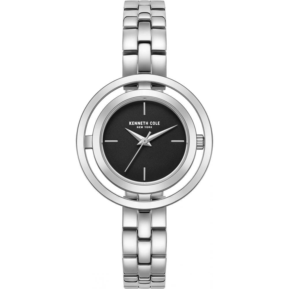 Kenneth Cole Kenneth Cole Women's KCWLG2237104 Classic 32mm Quartz Watch in Silver