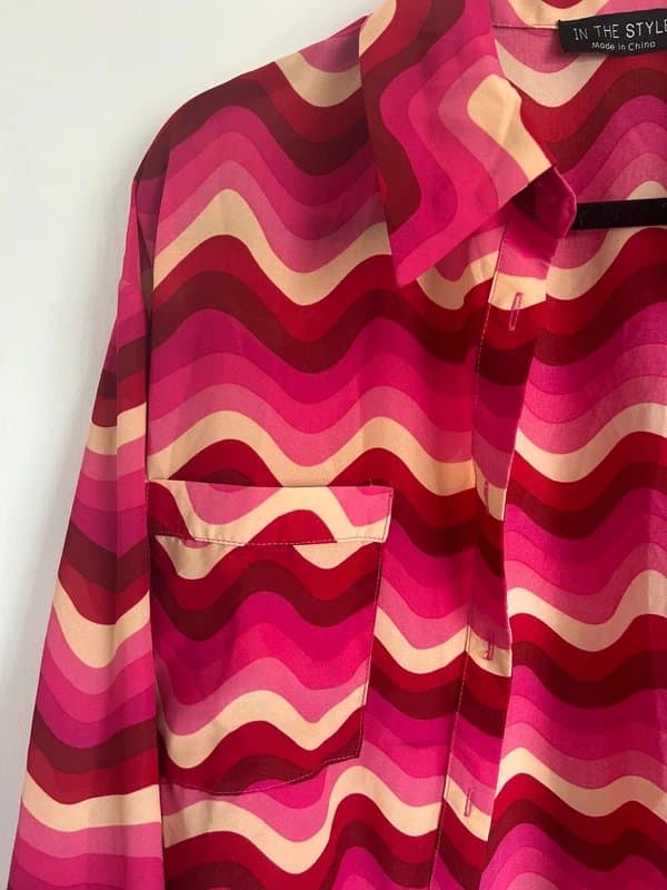 In The Style Perrie Sian beach shirt size 12