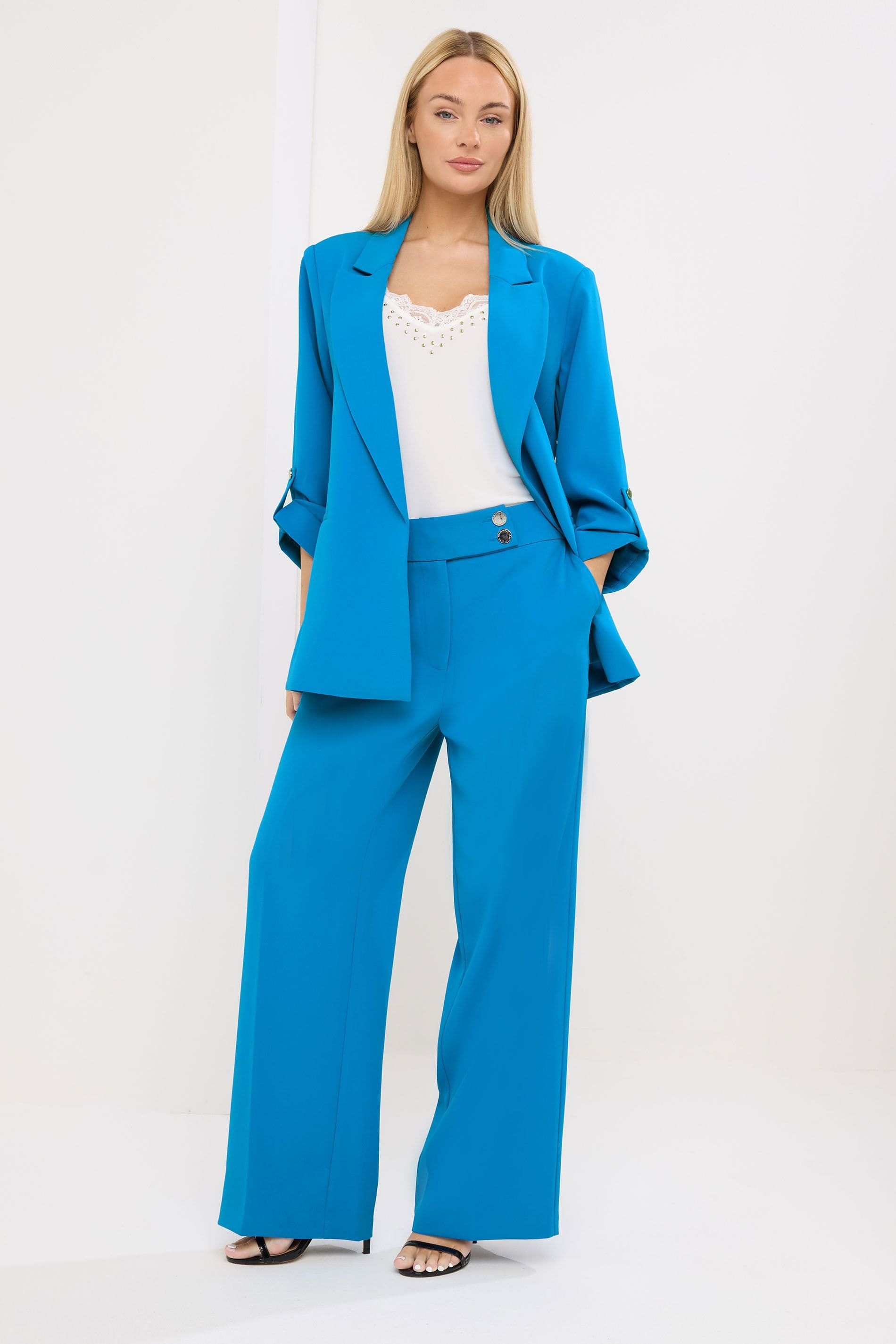 Star By Julien Macdonald Star by Julien Macdonald Women's Tailored Blazer in Blue - 4