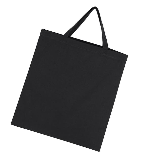 SG SG Men's Canvas Short Handle Tote Bag in Black - 2