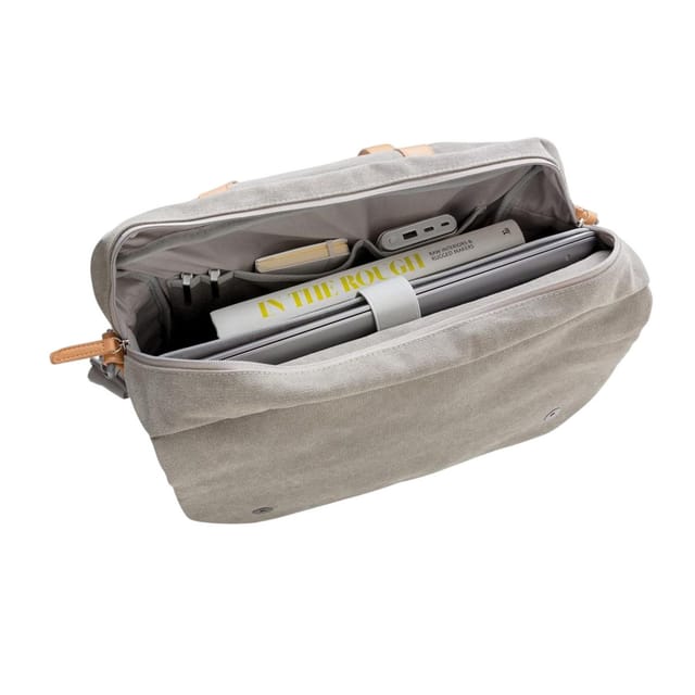 XD Design XD Design Men's Canvas Laptop Bag in Grey - 3