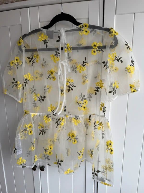 ASOS ASOS blouse with yellow flowers