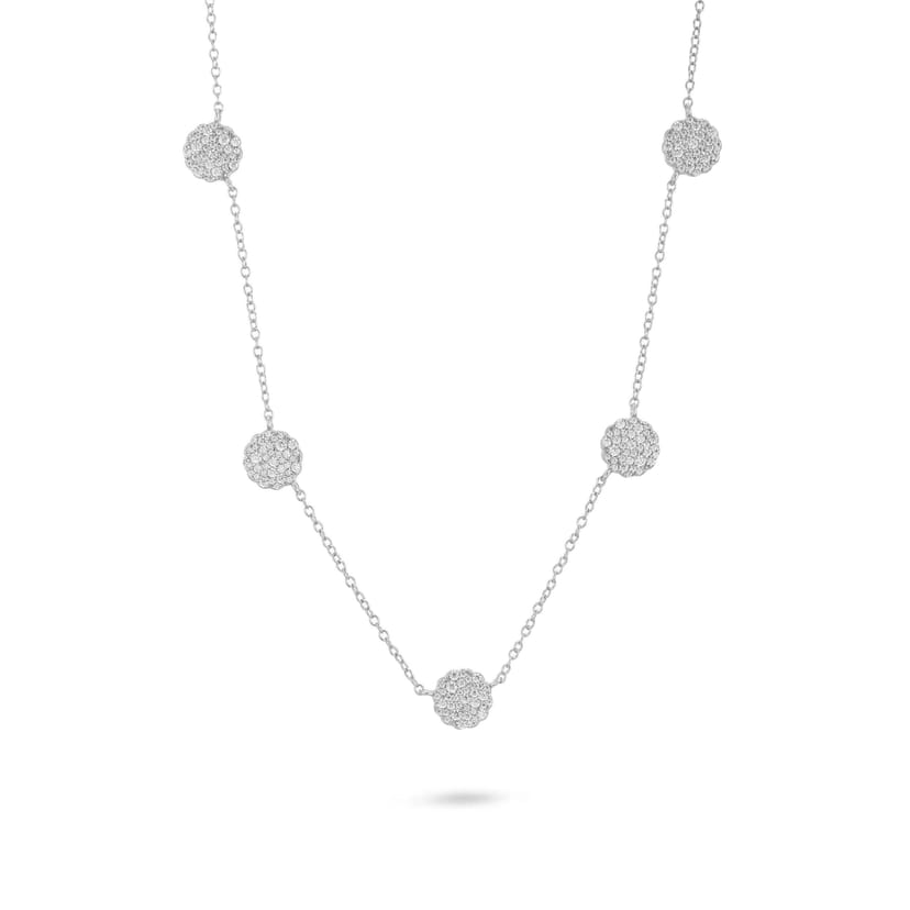 Gold Trip Gold Trip Women's Aurora Charm Necklace in Silver - 1