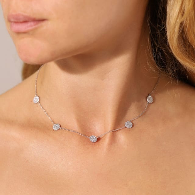 Gold Trip Gold Trip Women's Aurora Charm Necklace in Silver - 2