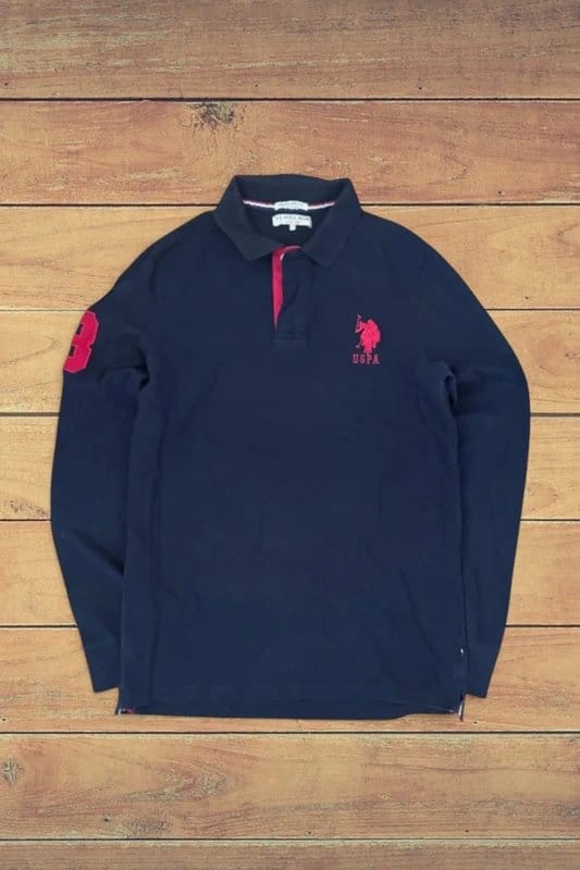 U.S. Polo Assn. US Polo Association Polo Shirt - Navy - S - 1