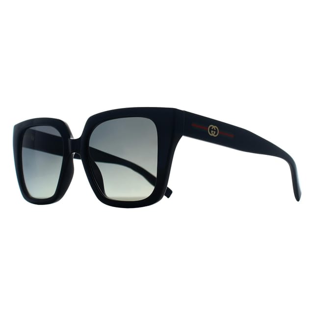 Gucci Gucci Women's Square Black Grey Polarized GG2102S - 2