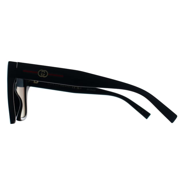 Gucci Gucci Women's Square Black Grey Polarized GG2102S - 3