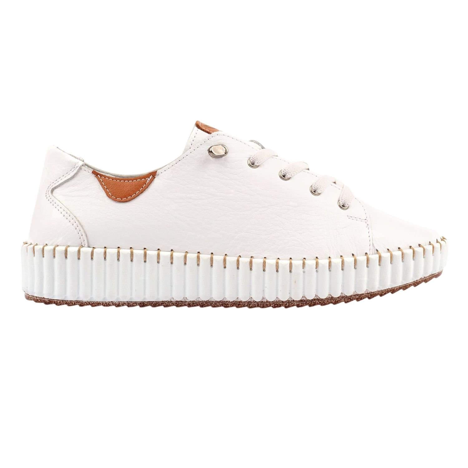 Lunar Lunar Women's Faith Leather Shoes in White