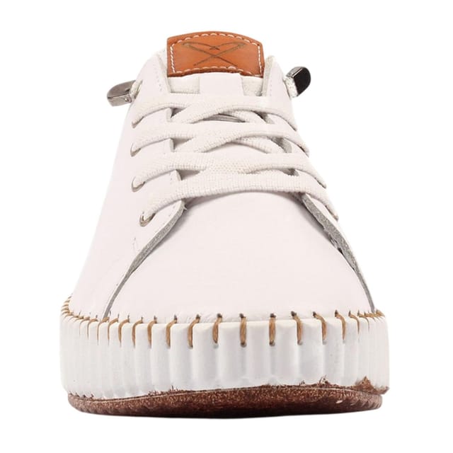 Lunar Lunar Women's Faith Leather Shoes in White - 3