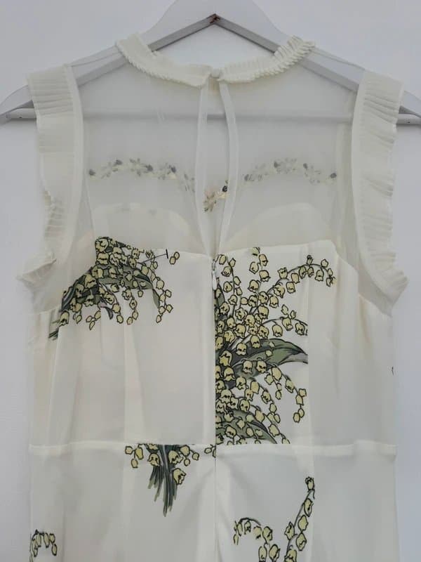 Mint Velvet NEW (no tags) Mint Velvet floral midi dress embroidered- RRP £199 - UK 12