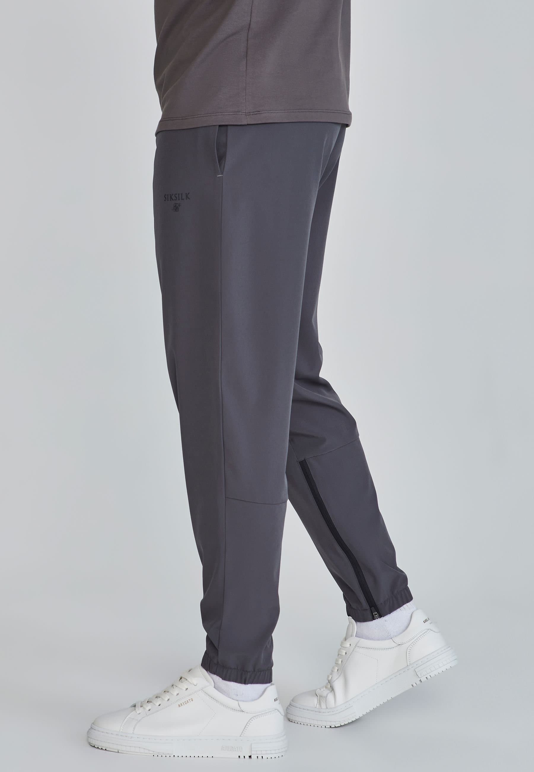 SikSilk SikSilk Men's Grey Smart Pant