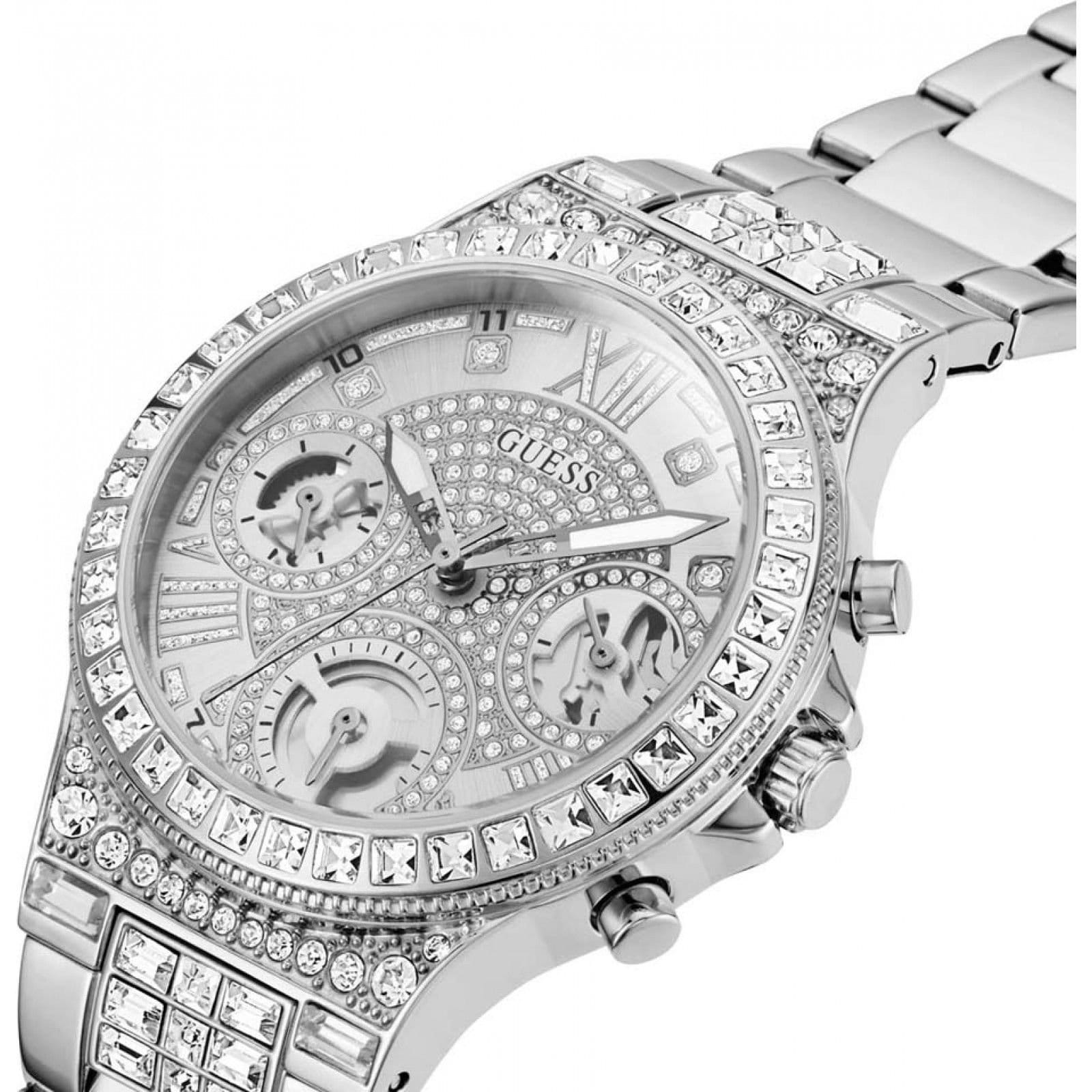 Guess Guess Women's GW0320L1 Moonlight 36mm Quartz Watch in Silver - 4