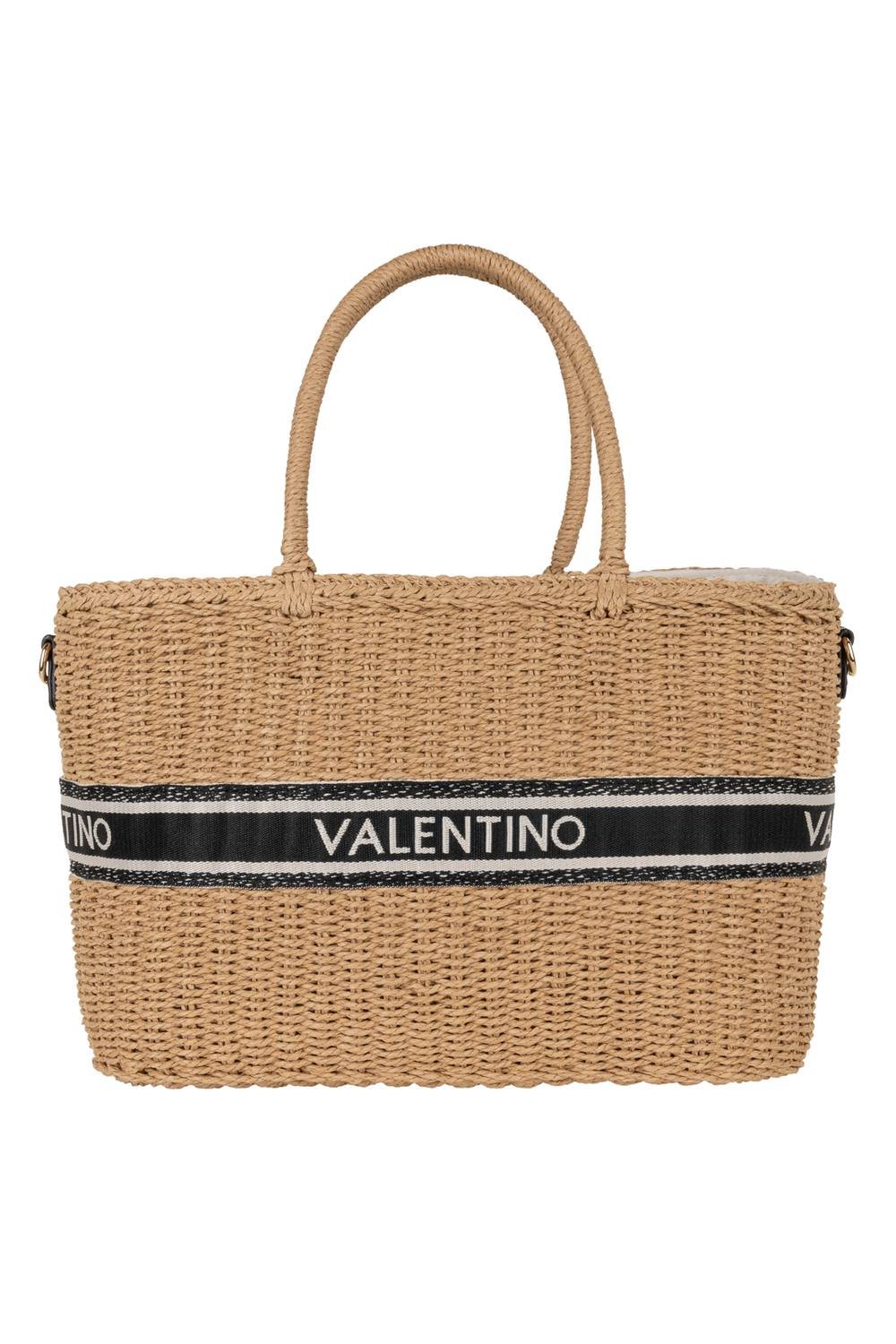 Valentino Bags Valentino Bags Women's Boho Woven Shopping Tote Bag Natural - 2