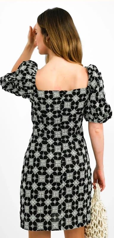 Never Fully Dressed Embroidered Mini Dress Never Fully Dressed