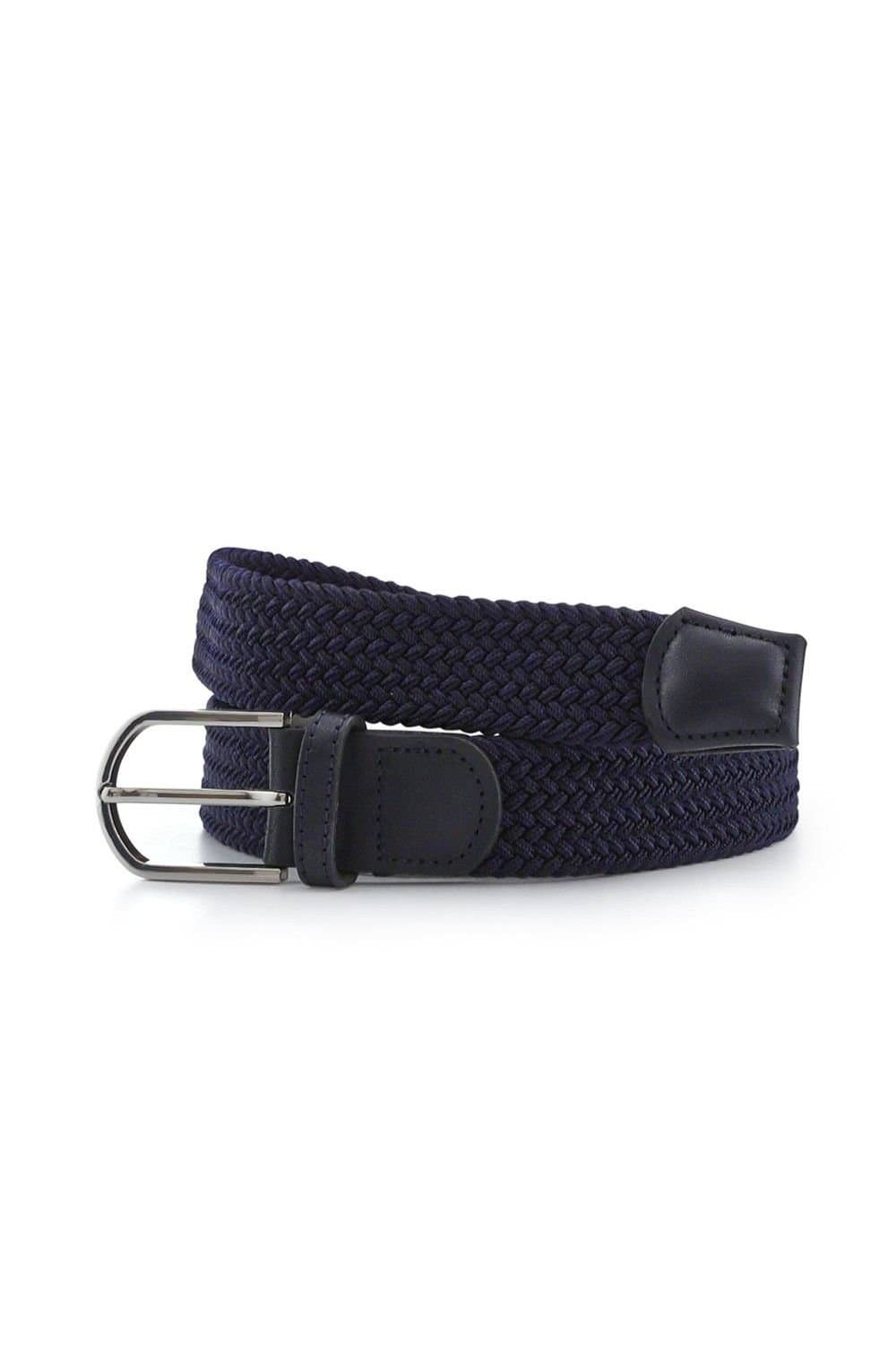 Pavers Pavers Navy Smart Fabric Belt for Men