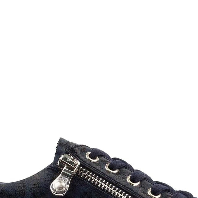 Lunar Lunar Women's Charm ll Animal Print Trainers in Navy - 2