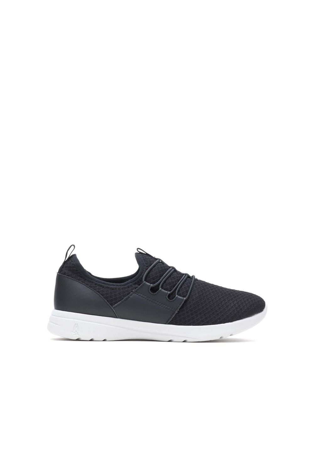 Hush Puppies Hush Puppies Women's 'Good' 100% RPET (Recycled) Textile Slip On Trainers in Black - 4