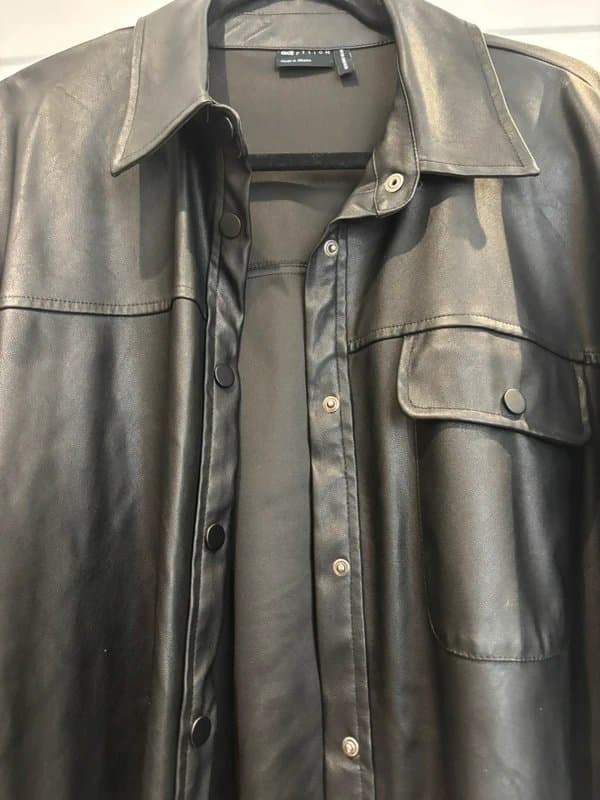 ASOS Leather shacket