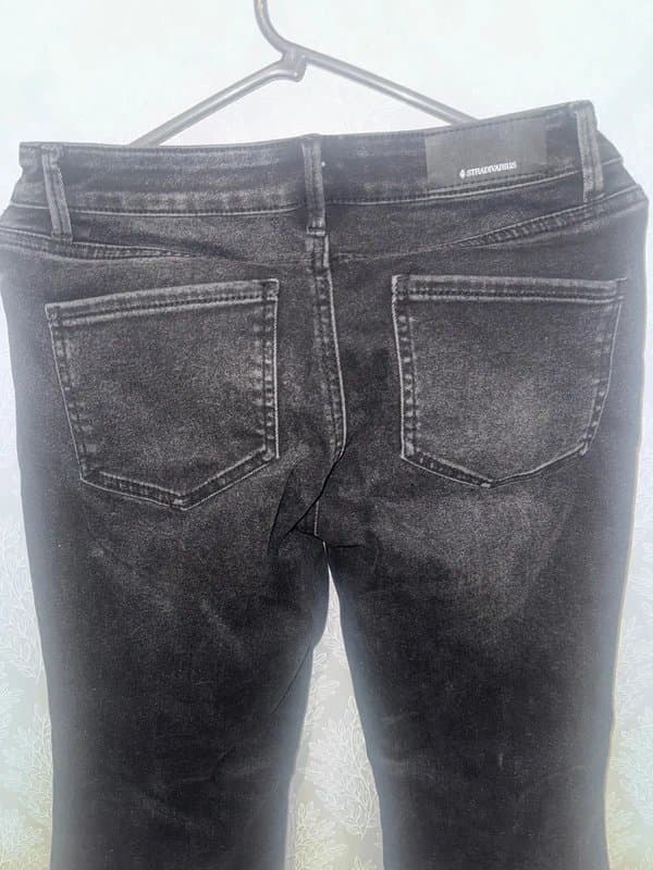 Stradivarius Stradivarius Flared Black Jeans