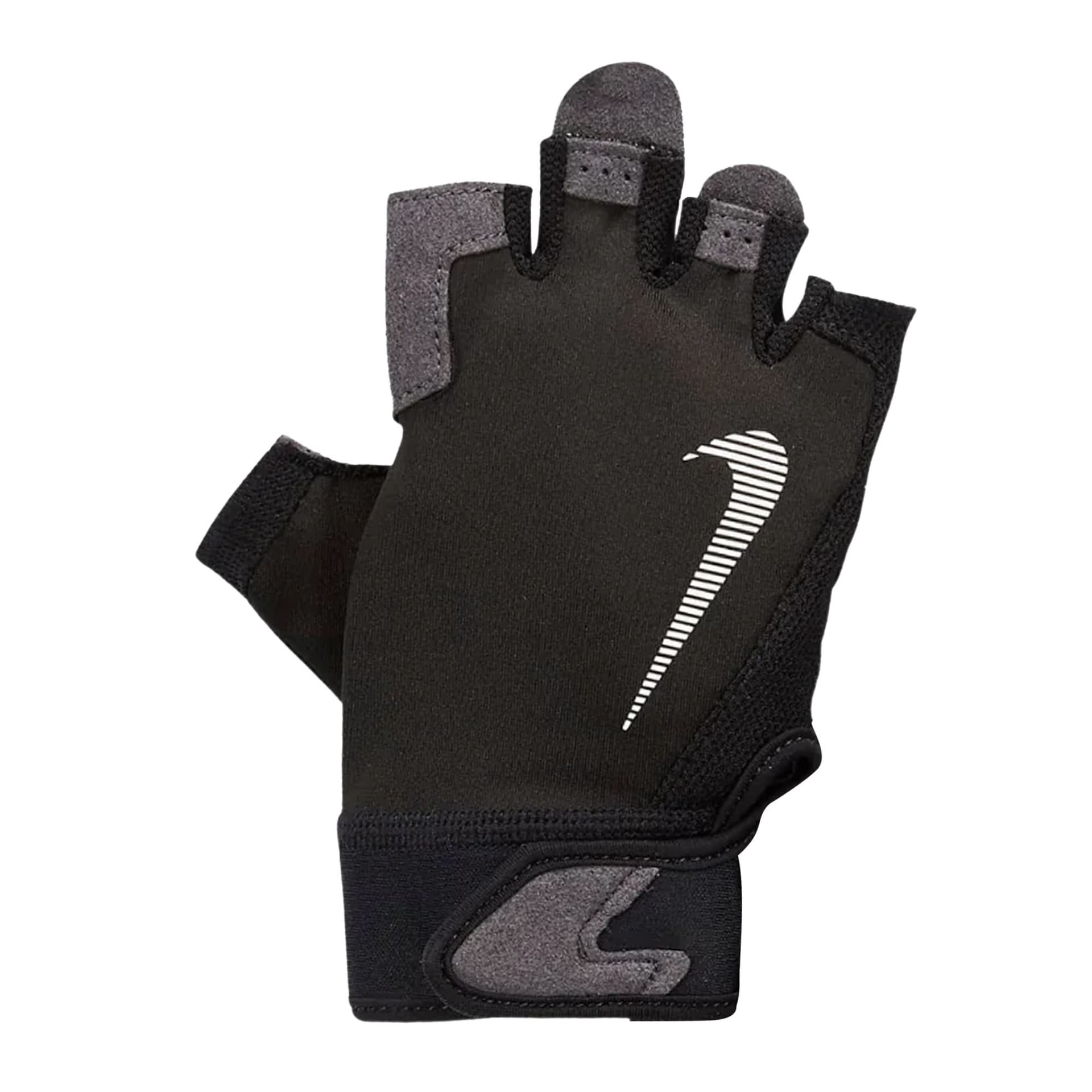 Nike Nike Men's Ultimate Heavyweight Fitness Fingerless Gloves in Black