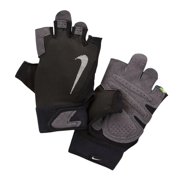 Nike Nike Men's Ultimate Heavyweight Fitness Fingerless Gloves in Black - 3