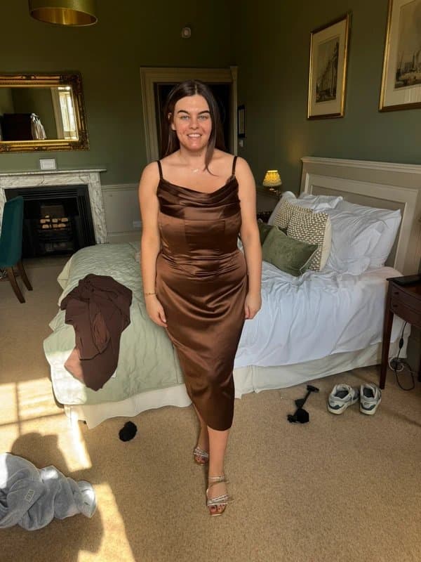 ASOS ASOS luxe satin dress