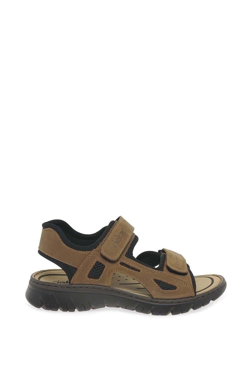 Rieker Rieker Men's 'Harbour' Casual Sandals in Light Brown