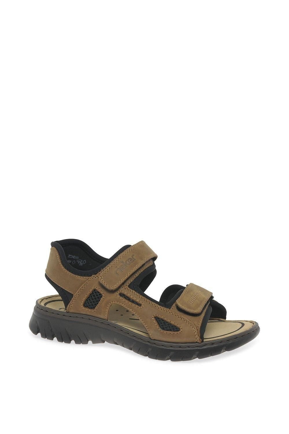 Rieker Rieker Men's 'Harbour' Casual Sandals in Light Brown - 4