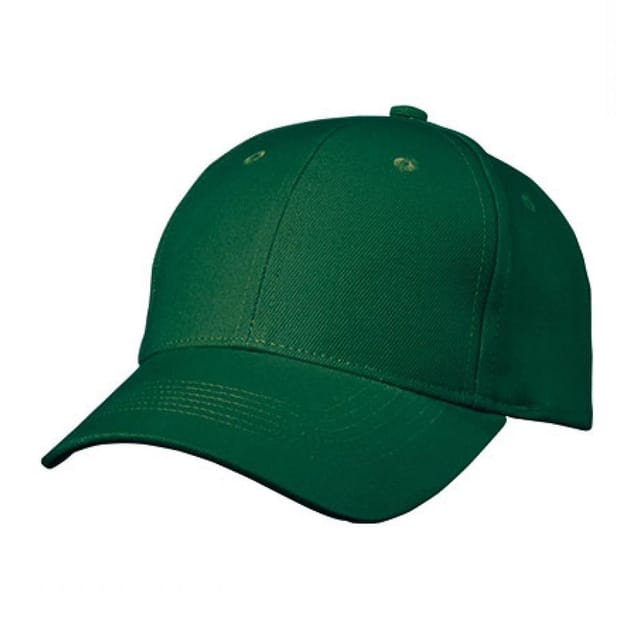 Myrtle Beach Myrtle Beach Men's Raver 6 Panel Baseball Cap in Dark Green - 2