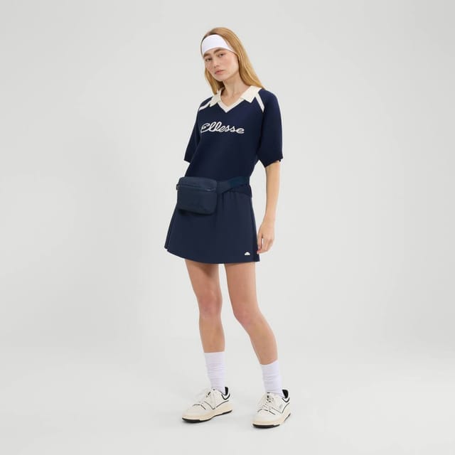 Ellesse Ellesse Women's Brunelli Knitted Polo in Navy - 2