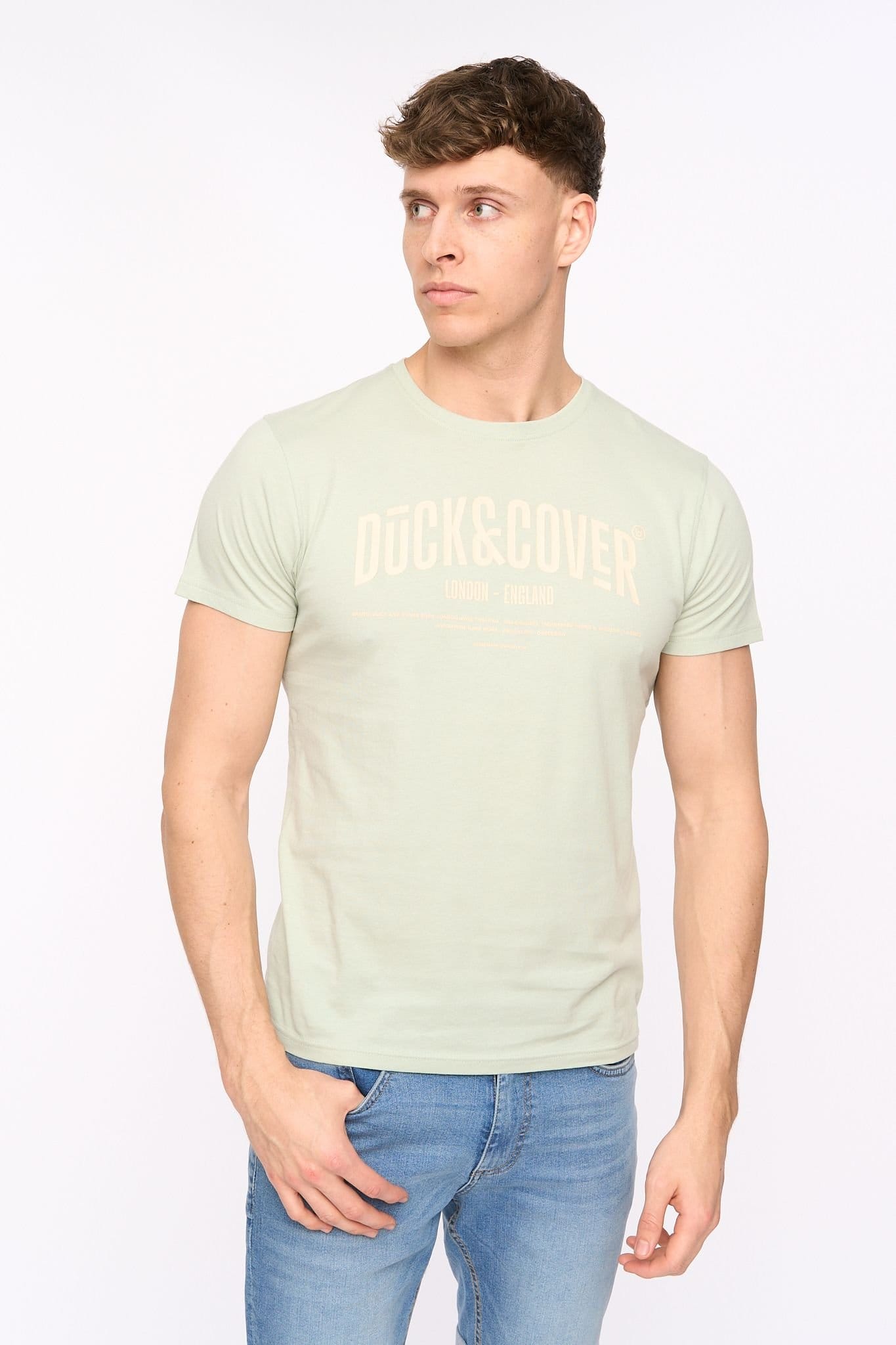 Duck&Cover Duck&Cover Men's Haltecks Essential Cotton T-Shirt (5 Pack) - 4
