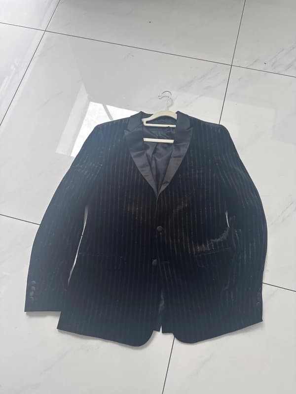 ASOS Black glittery mens blazer - asos UK42