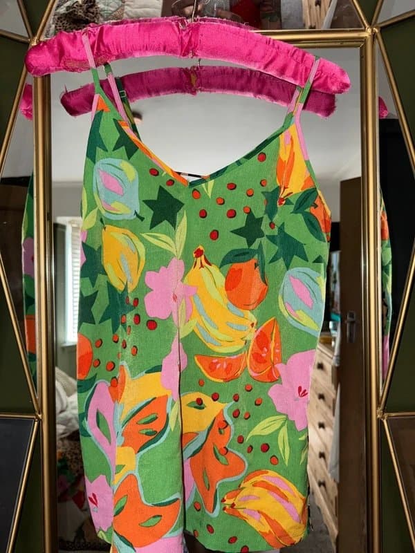 Never Fully Dressed NFD Vibrant Fruit Cami Top Size S 8-10 NEW